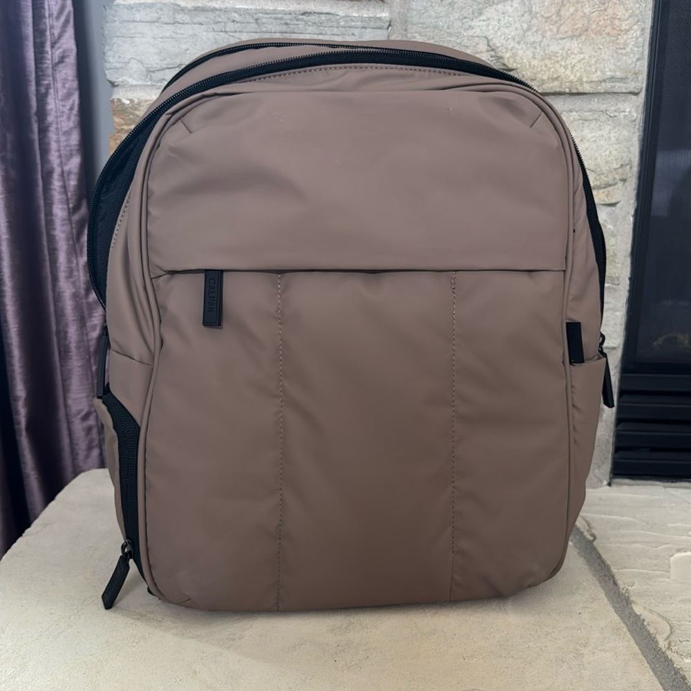 Calpak 15” Luka Backpack in Chocolate Brown
